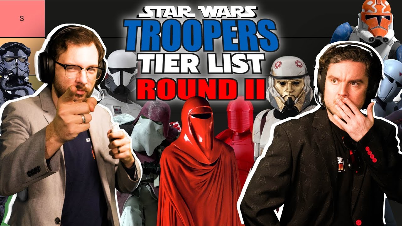 Let's RANK some MORE TROOPERS! | Star Wars TIER LIST