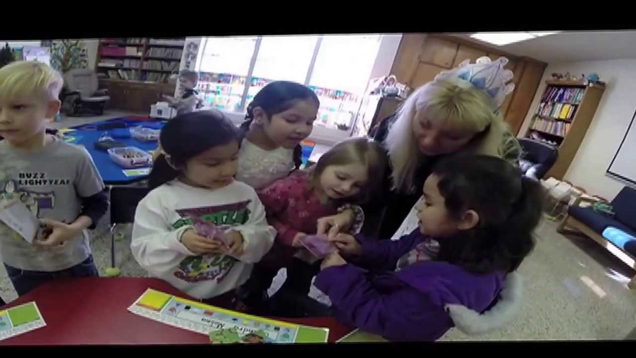 Santa Visits Eastfield Global Magnet School - 2013