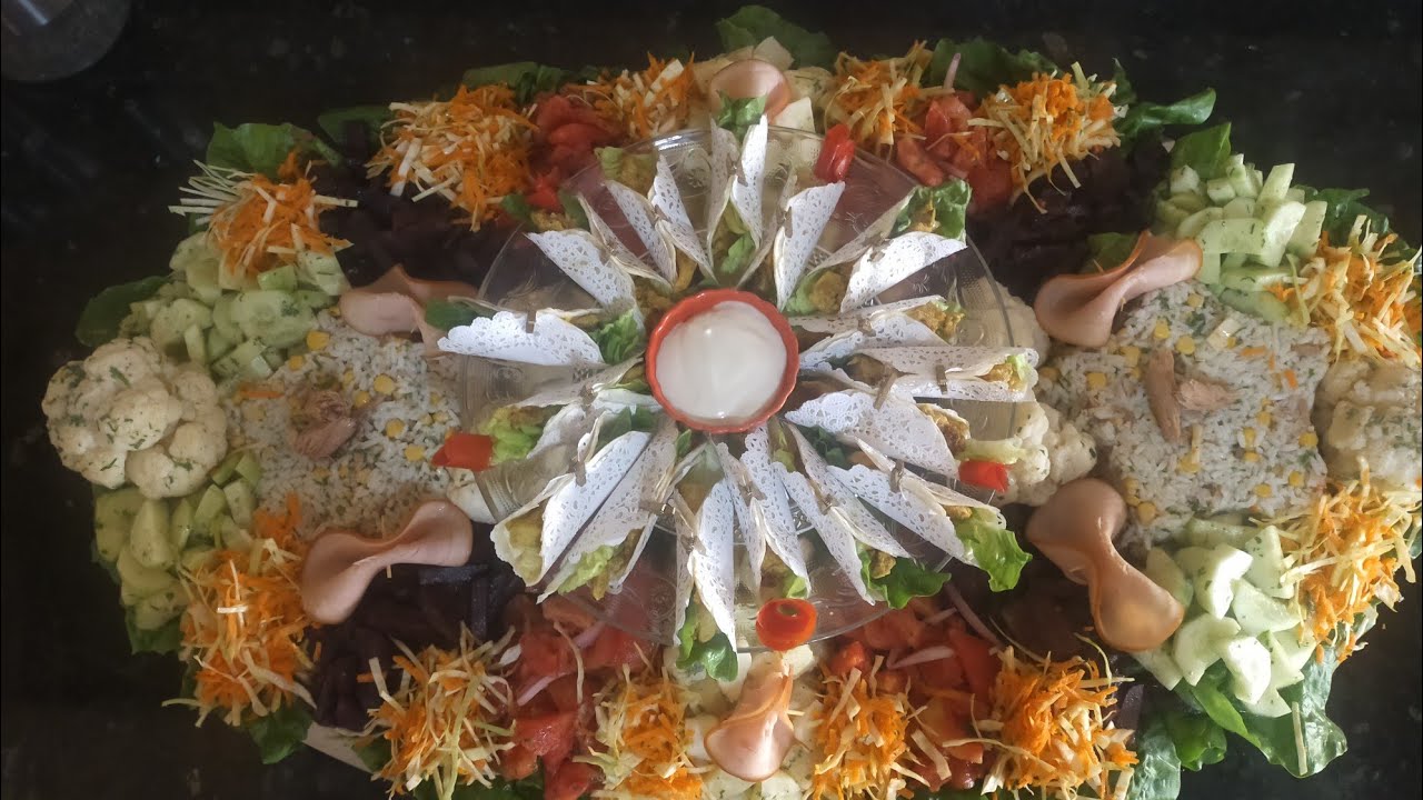 سلطة بالخضر كتجي رائعة بزاف مع دكرتمن🥗