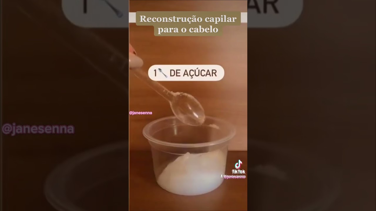Reconstru&ccedil;&atilde;o capilar caseira para o cabelo. 💆🏽&zwj;♀️ #cabelos  #reconstrucaocapilar