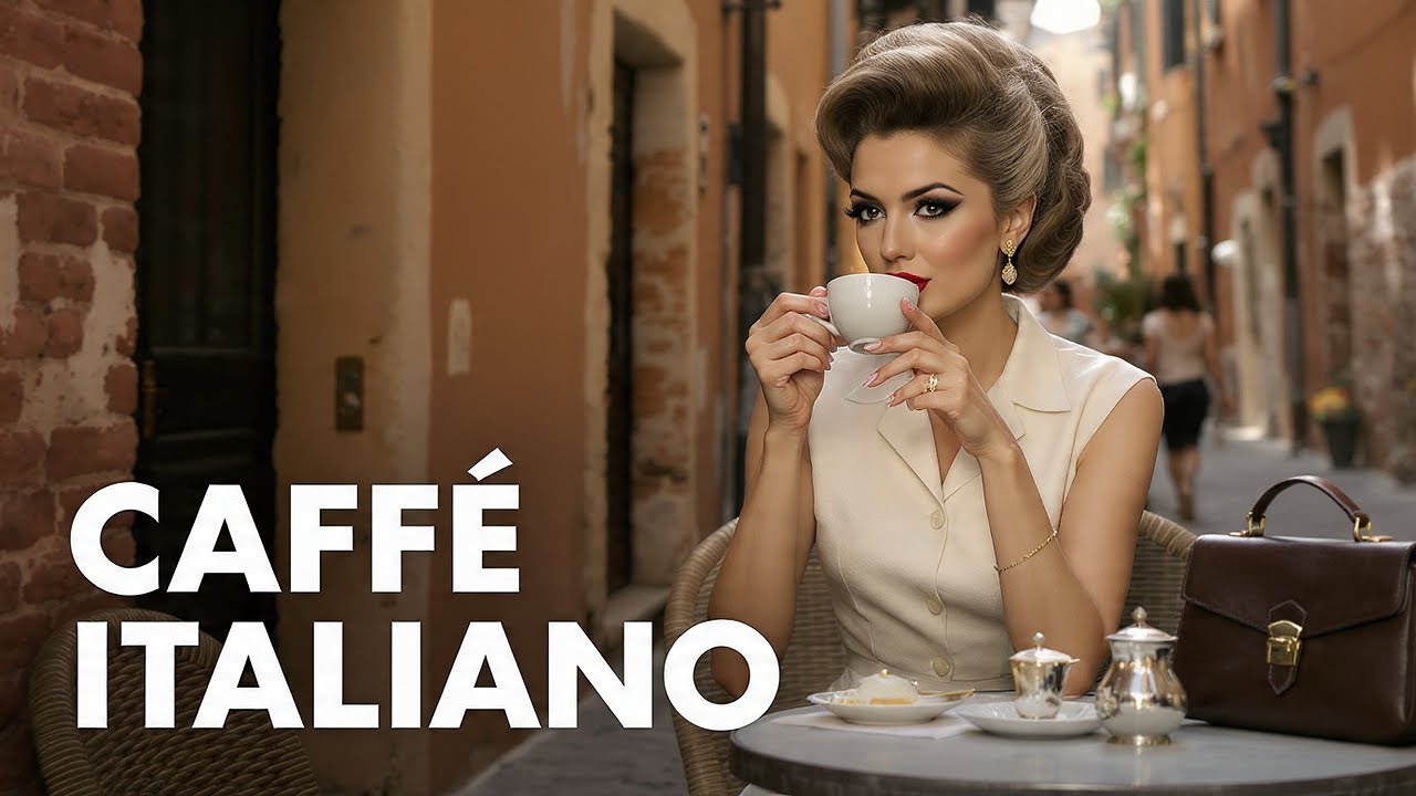 Relaxing Italian Cafe Music ☕ Old Italian Songs (Retro Mix)