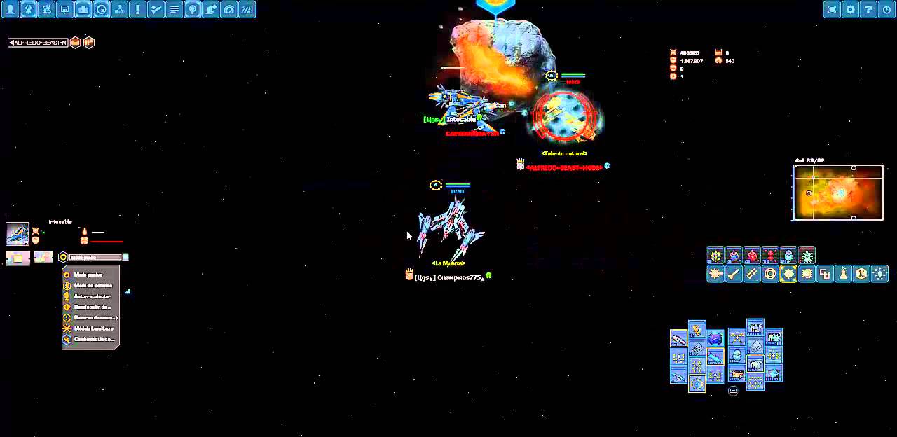 DarkOrbit-  UNS & R&R vs MMO