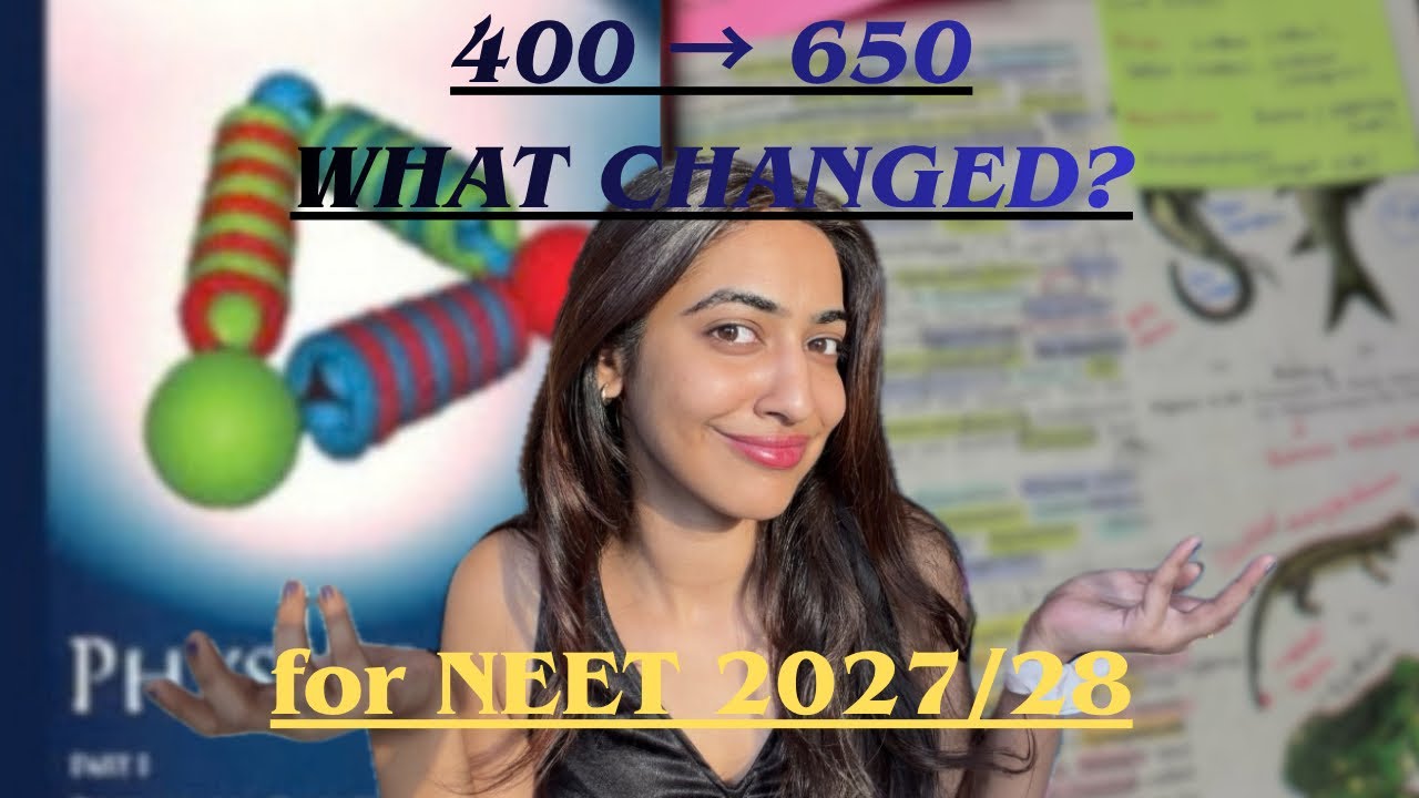 400 &rarr; 650 in NEET: What Needs to Change? | NEET 2027/2028