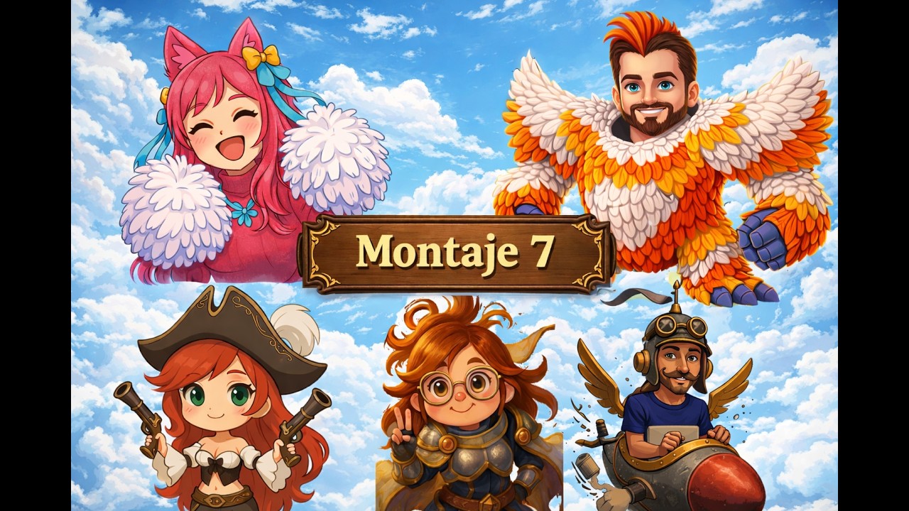Creadores de Contenido MegaPollo  | LoL | Montaje 7