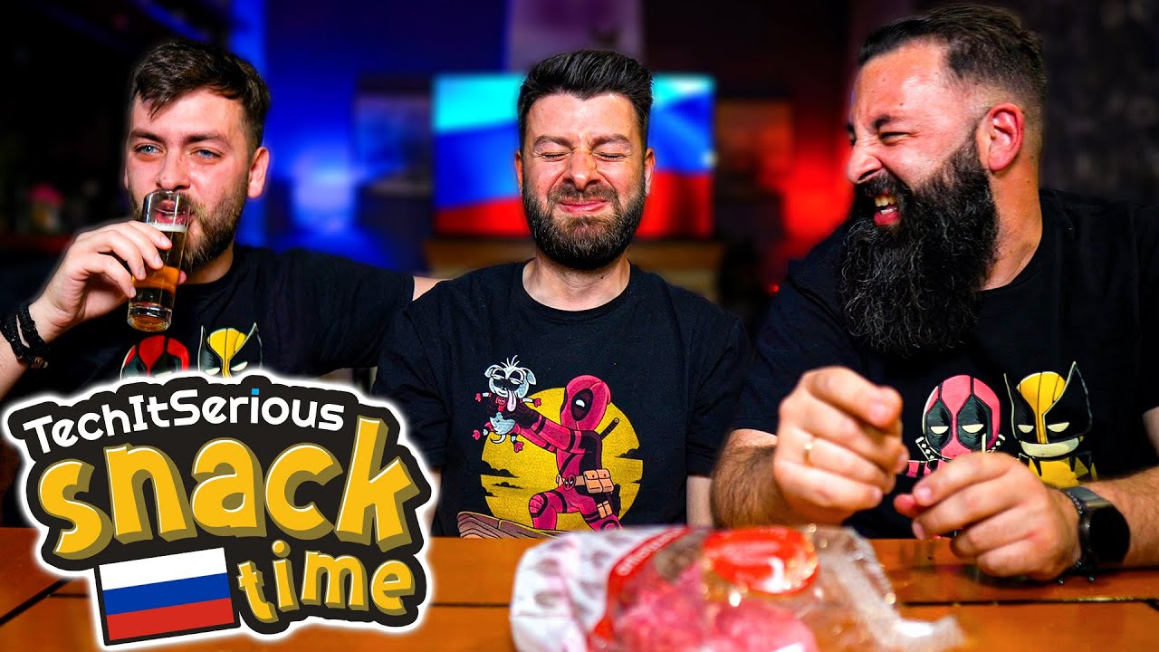 ΔΟΚΙΜΑΖΟΥΜΕ ΡΩΣΙΚΑ ΣΝΑΚΣ! 🤮
