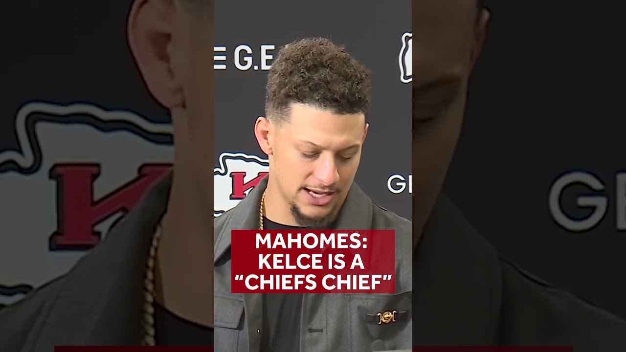 Patrick Mahomes on Travis Kelce: 