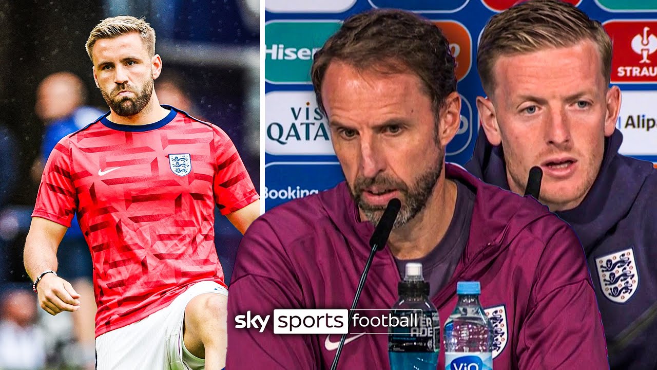 Luke Shaw AVAILABLE 🚨 | Gareth Southgate & Jordan Pickford's FULL press conference
