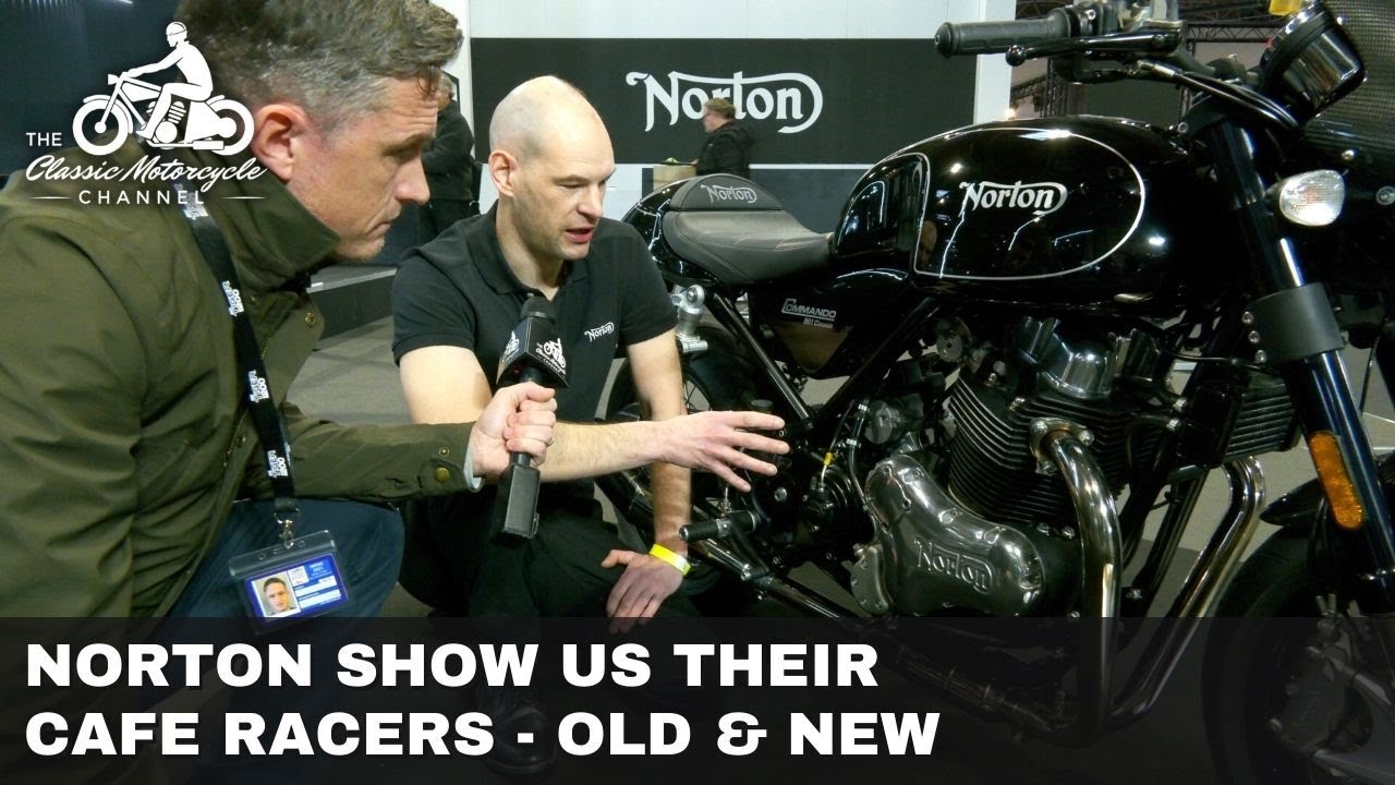 Norton Motorcycles na motocyklu na żywo 2021 NEC Birmingham
