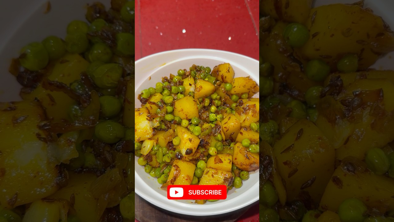 &ldquo;Sukhi Aloo Matar Di Sabji: Punjabi Style&rdquo;