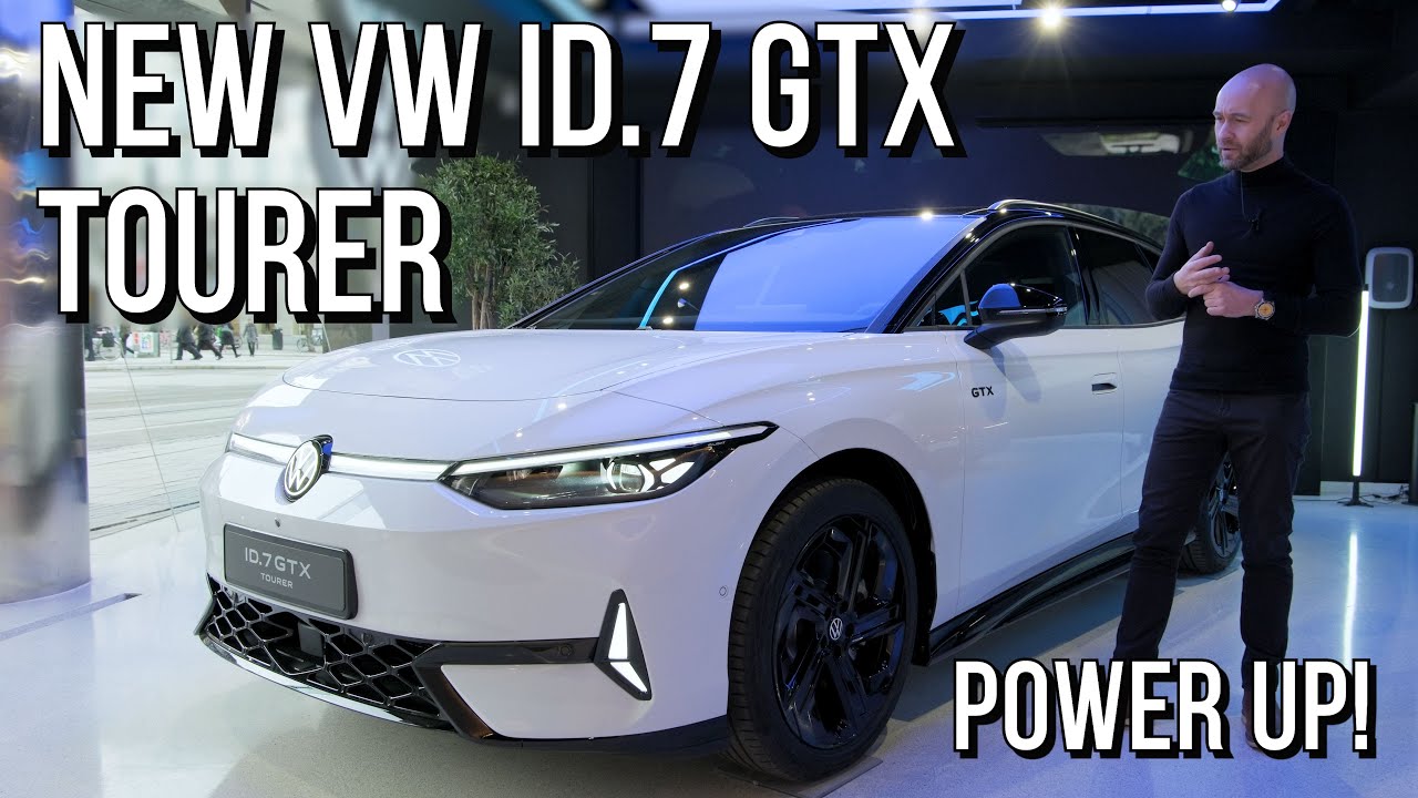 VW ID7 GTX TOURER // FIRST LOOK & IMPRESSIONS // A VERY PROMISING SPORTY FAMILY EV