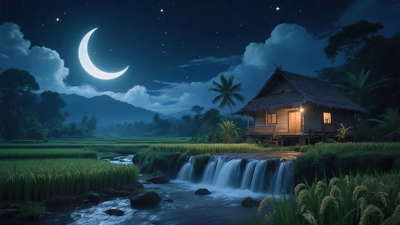 Peaceful Night 🌑Healing of Stress,Anxiety and Depressive States,Stop Overthinking,Day Night 12