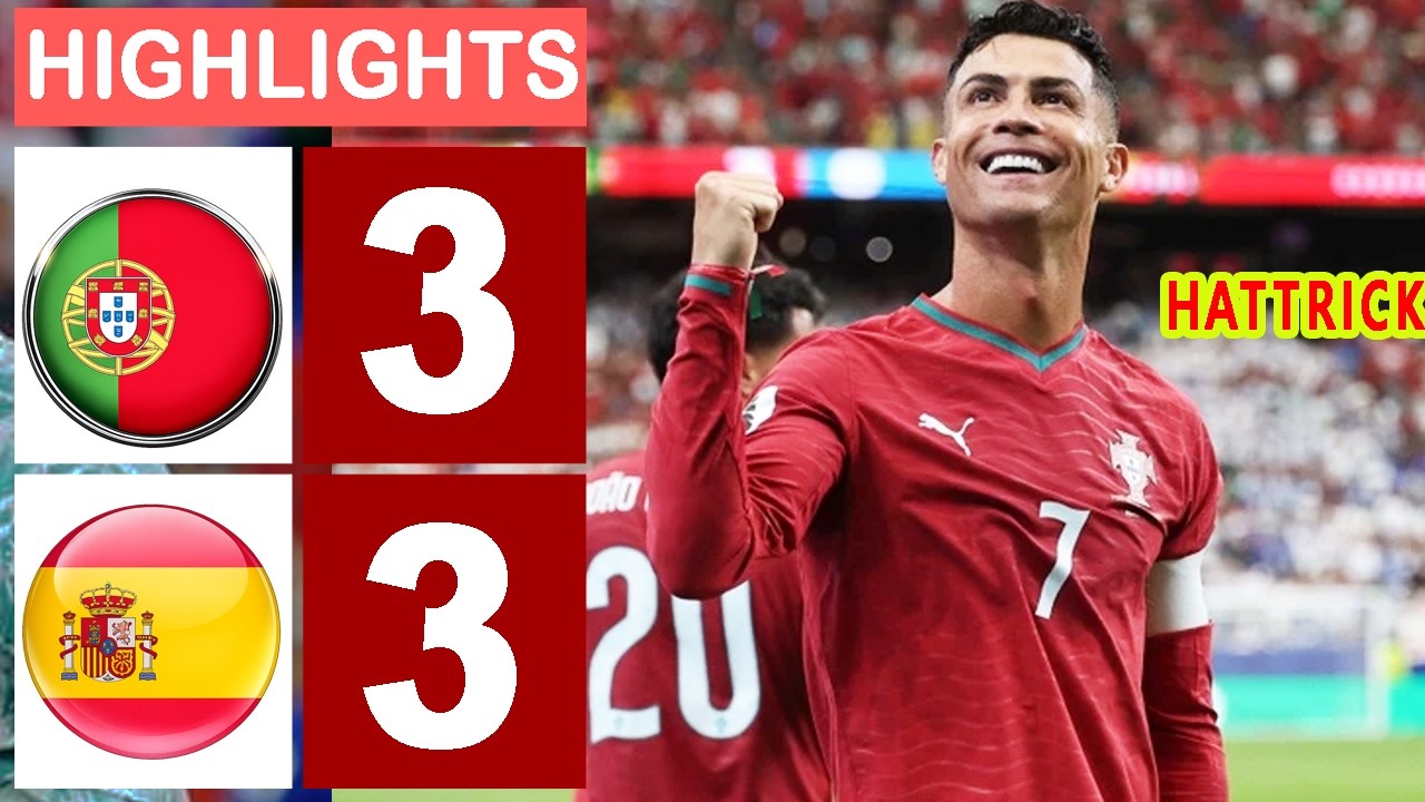 Portugal vs Spain 3-3  | Extended Highlights & All Goals 2026