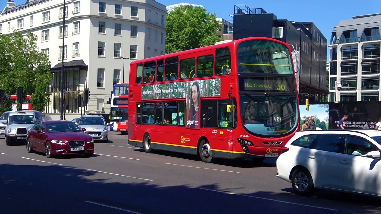 Londons Buses at Marble Arch 30th June 2018