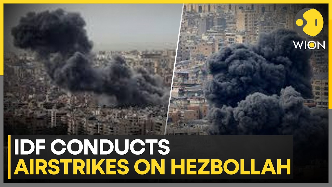 Israel-Iran War: IDF Conducts Airstrikes on Hezbollah Targets in Southern Beirut | WION