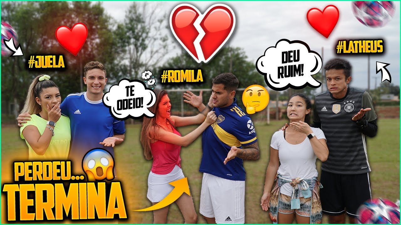 QUAL CASAL PODE TERMINAR POR CAUSA DO FUTEBOL?!