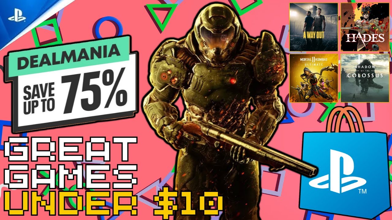 10 GREAT Games Under $10! Dealmania Sale Playstation Store