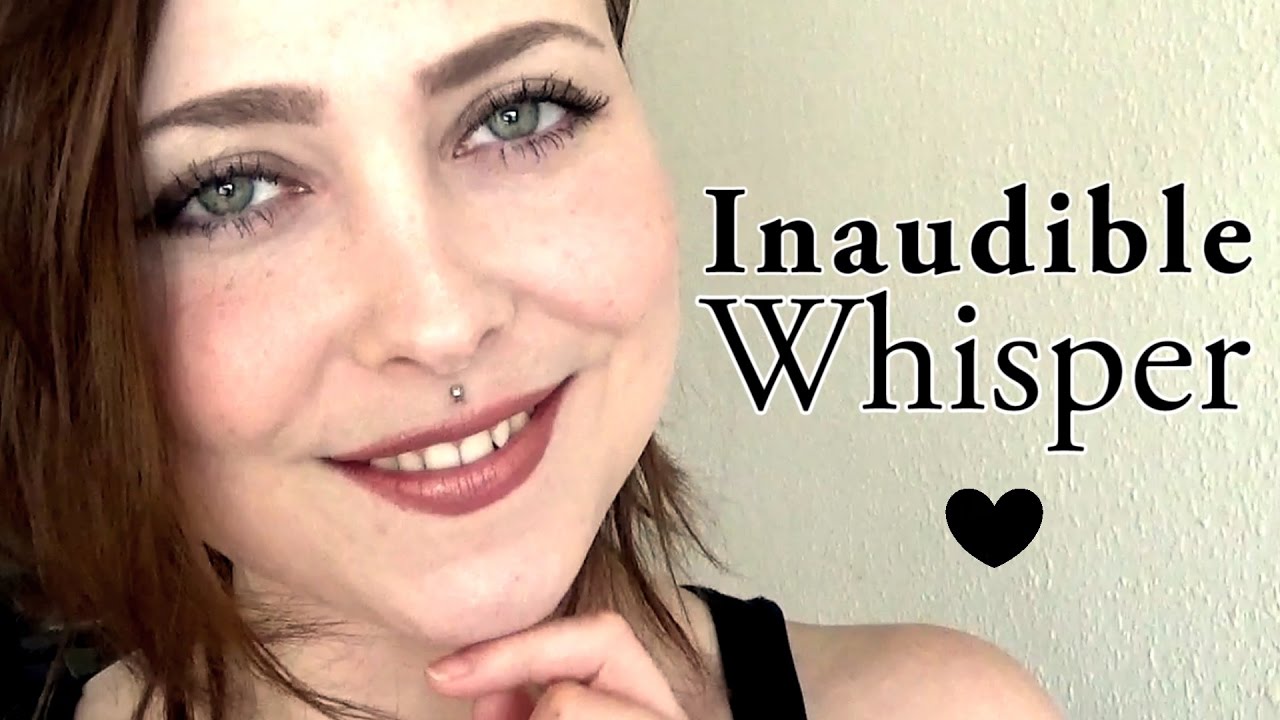 ASMR ❤ Inaudible Whisper & Mouth Sounds ❤ 😴