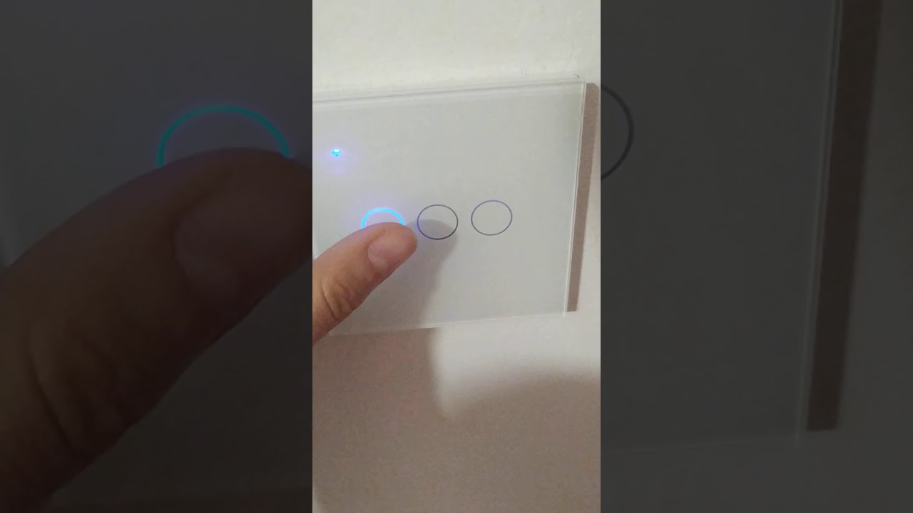Resetear o reiniciar interruptor inteligente t&aacute;ctil wifi / How to reset a wifi smart switch