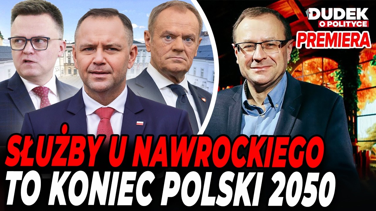 SPOTKANIE U NAWROCKIEGO, MASA UPADŁOŚCIOWA HOŁOWNI i UCIECZKA ZIOBRY | Dudek o Polityce