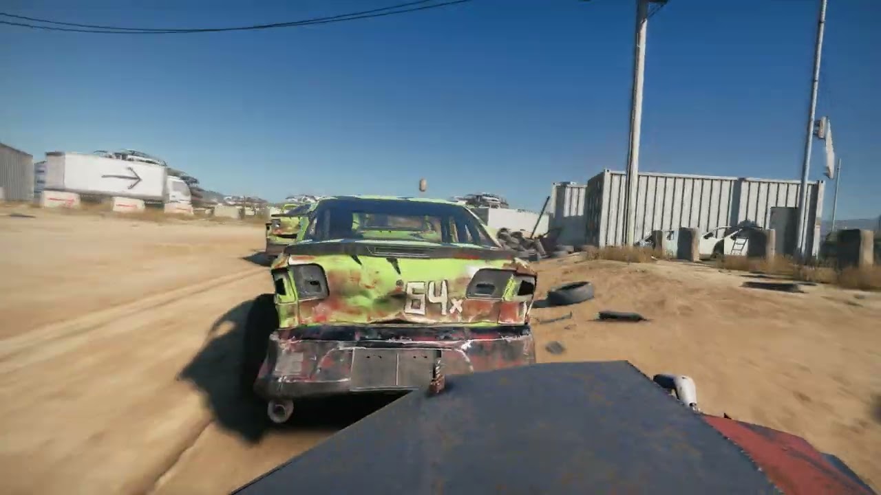 Wreckfest 2 (alpha), because I said so