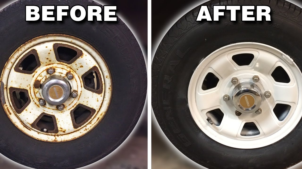 Restoring The Wheels | Mazda B2000