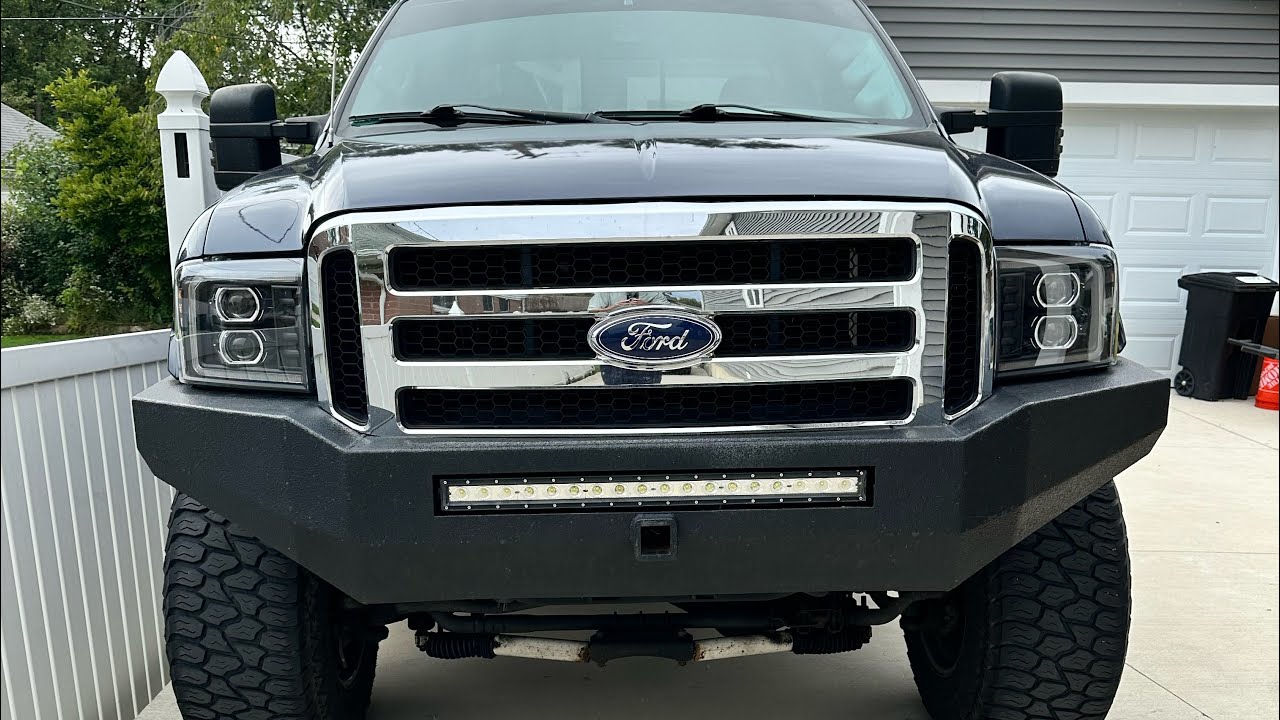 2005-2007 Ford Super Duty Alpharex Luxx LED headlights F-250