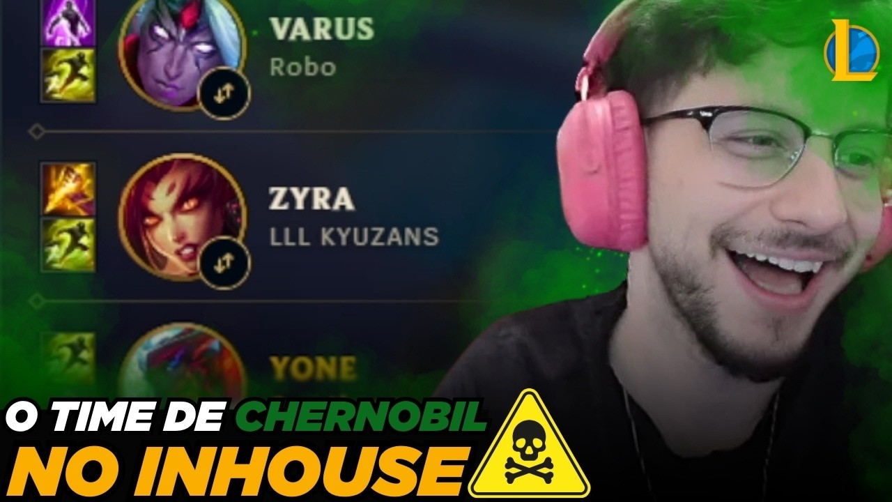 ROBO DE VARUS TOP E MINERVA DE ZYRA JUNGLE: AFUNDAMOS O KYUZANS NO INHOUSE?