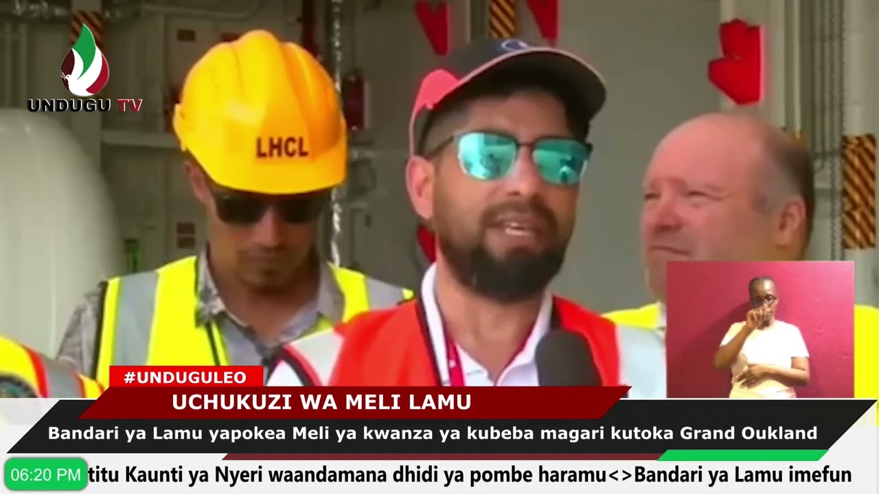 Bandari ya Lamu yapokea Meli ya kwanza ya kubeba magari kutoka Grand Oukland