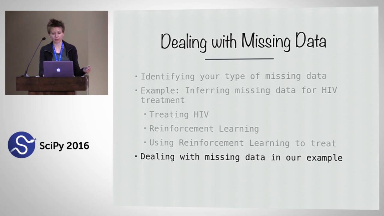 Constructing Models to Deal with Missing Data | SciPy 2016 | Deborah Hanus