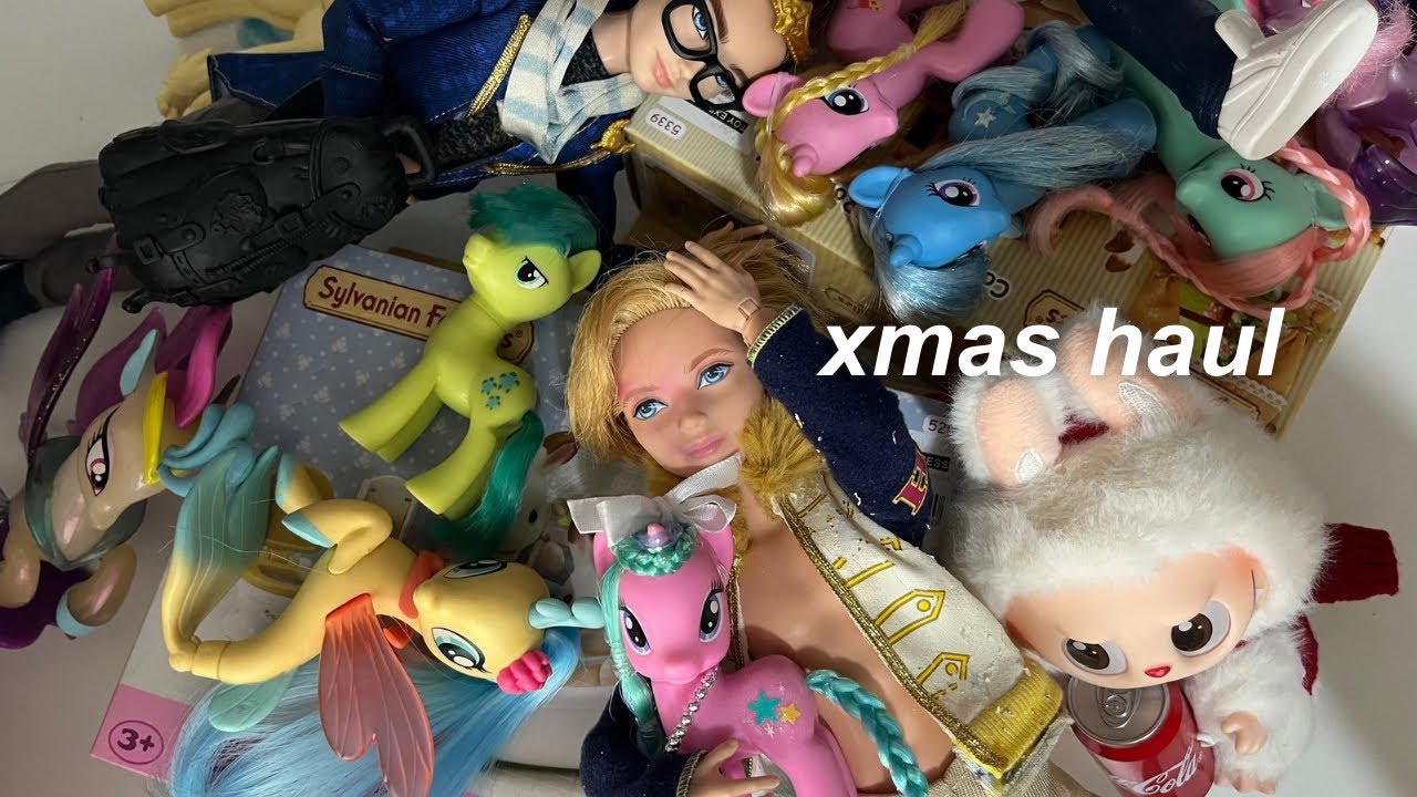 CHRISTMAS HAUL! 🎅🏻🎄My Little Pony, Ever After High, Sylvanian Families, etc.