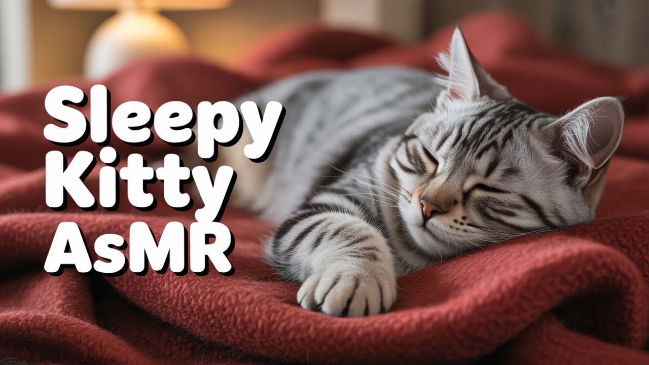 Cozy Cat Purring ASMR for Sleep and Relaxation