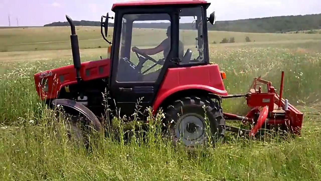 МТЗ 320.4  з роторною косаркою 1.35 WIRAX/MTZ 320.4 with rotary mower 1.35 WIRAX.