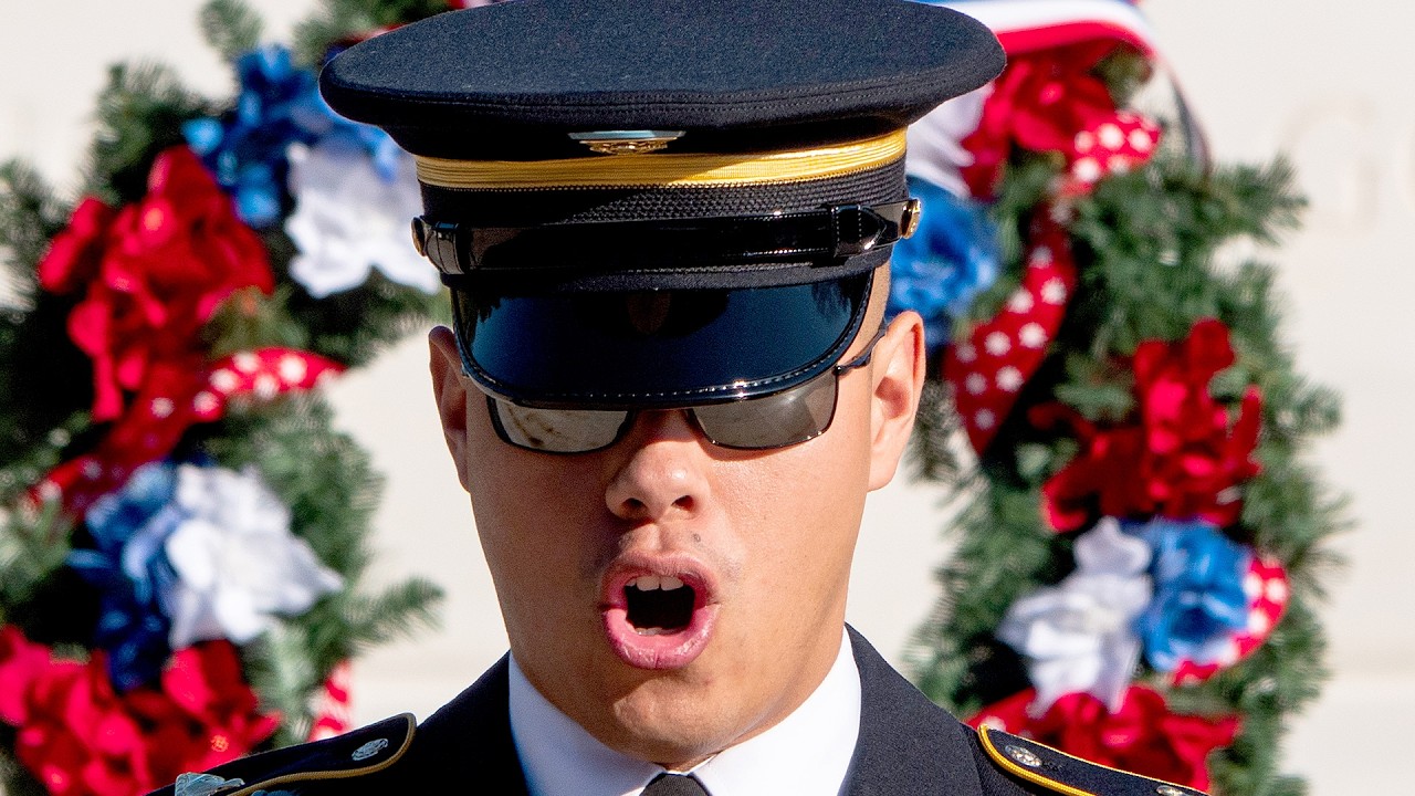 Strict Rules Guards At The Tomb Of The Unknown Soldier Follow