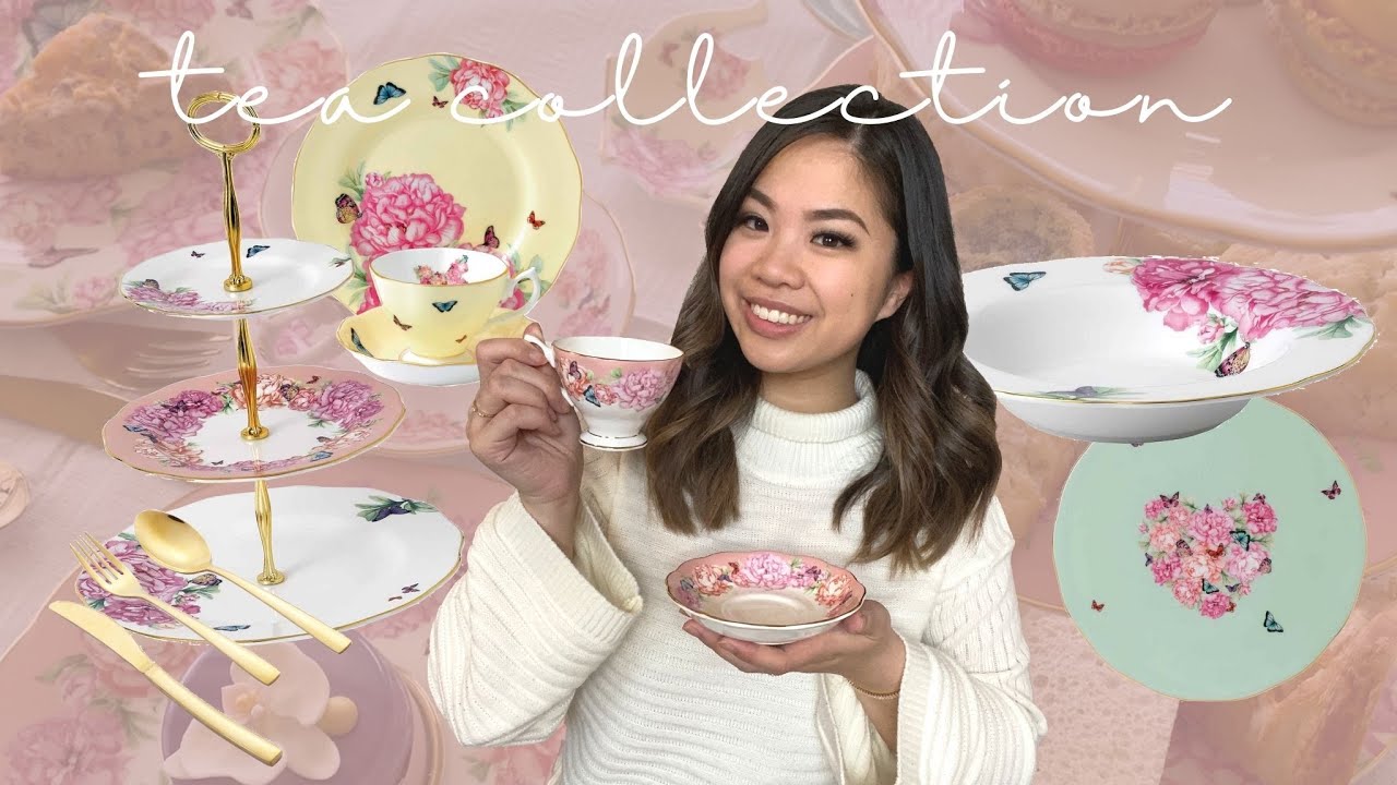 Вся моя коллекция послеобеденного чая | ROYAL ALBERT x MIRANDA KERR | Fine China