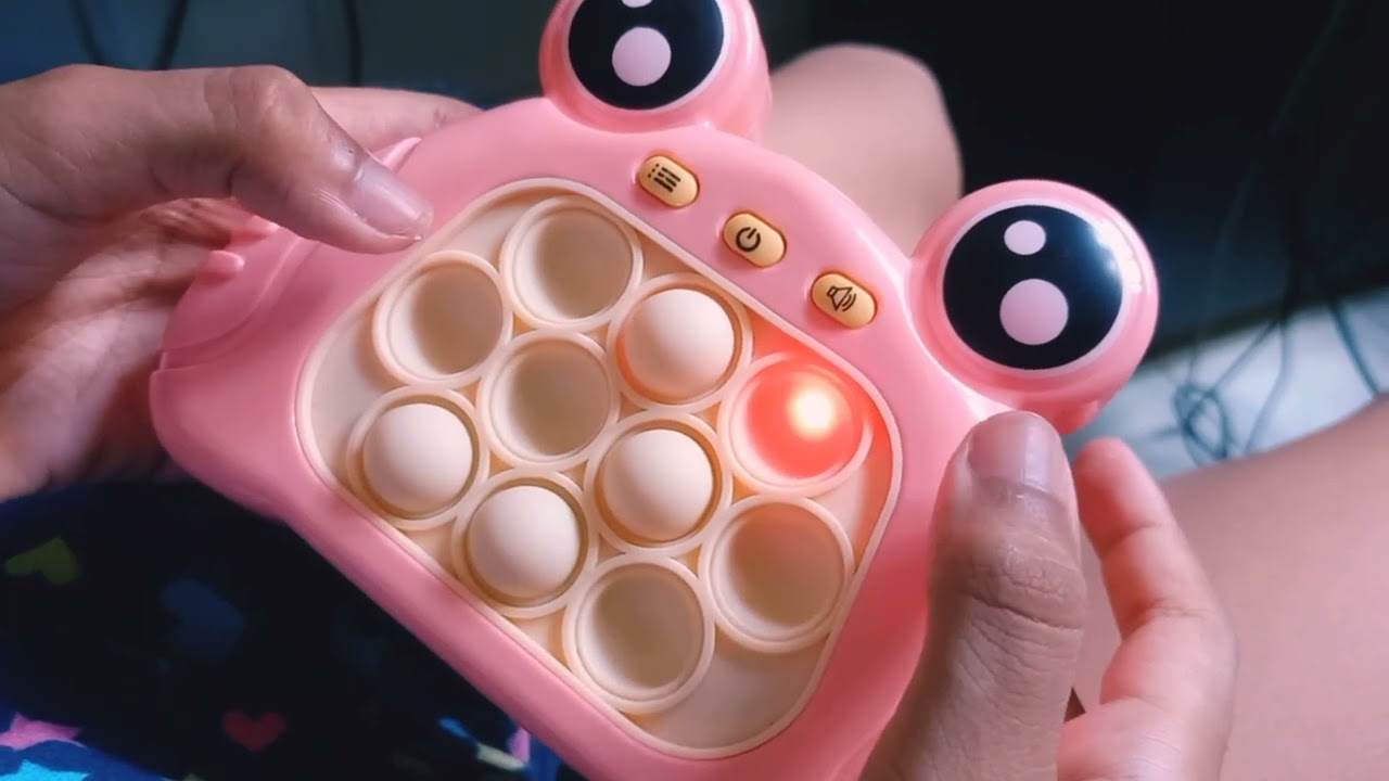 POP IT GAME SAPINHO ROSA (pop it eletrônico)