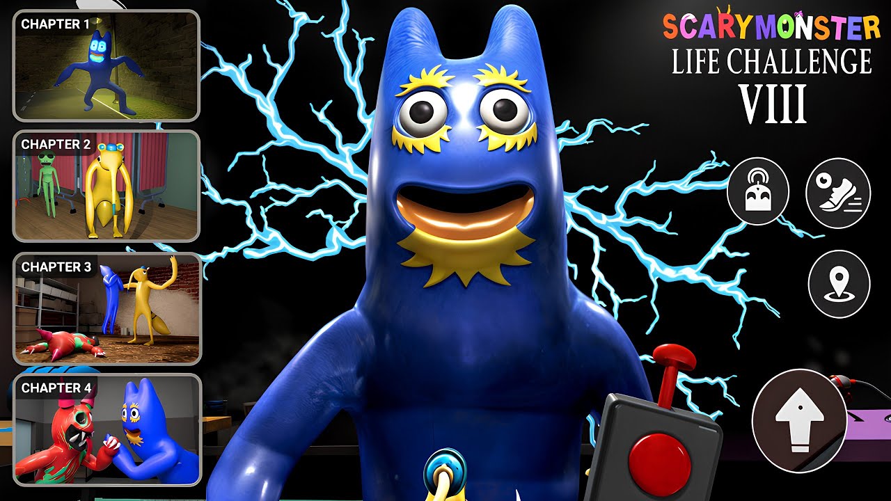 Scary Monster Life Challenge 8 | Chapter 1,2,3,4