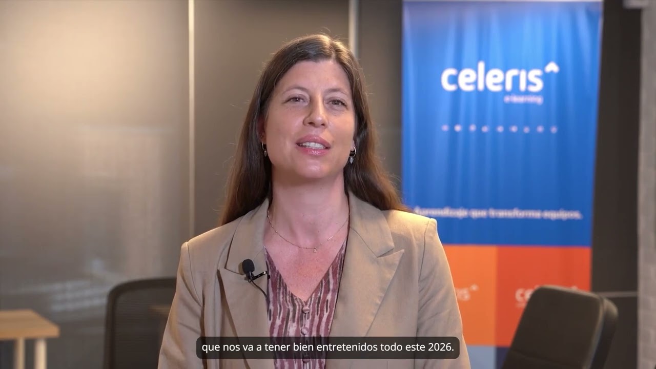Cliente Celeris | Experiencia de María José Rioja, Subgerente de Formación y Desarrollo.