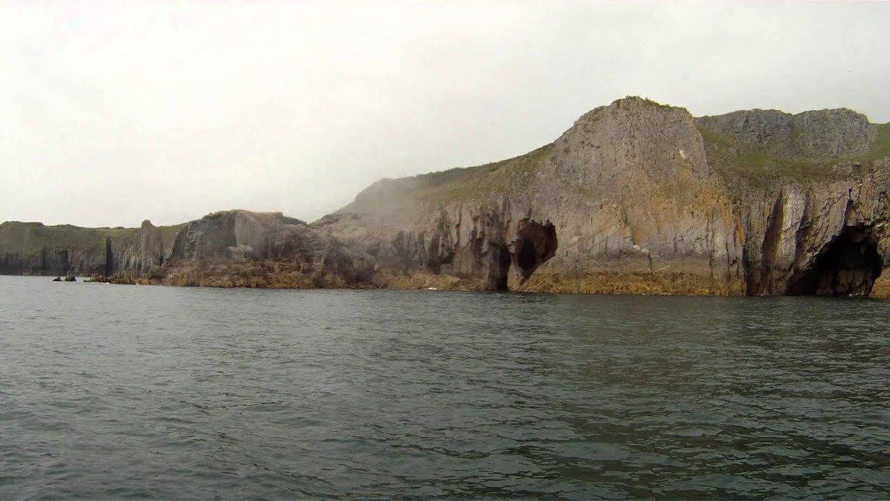 BIG SHARK IN UK WATERS WHILE JET SKI FISHING PEMBROKSHIRE SOUTH WALES