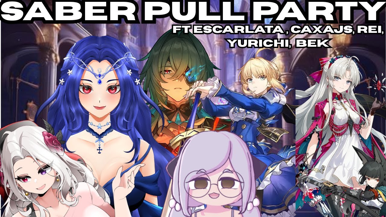 Saber pull party ft Escarlata, Caxajs, Yurichi and Bek