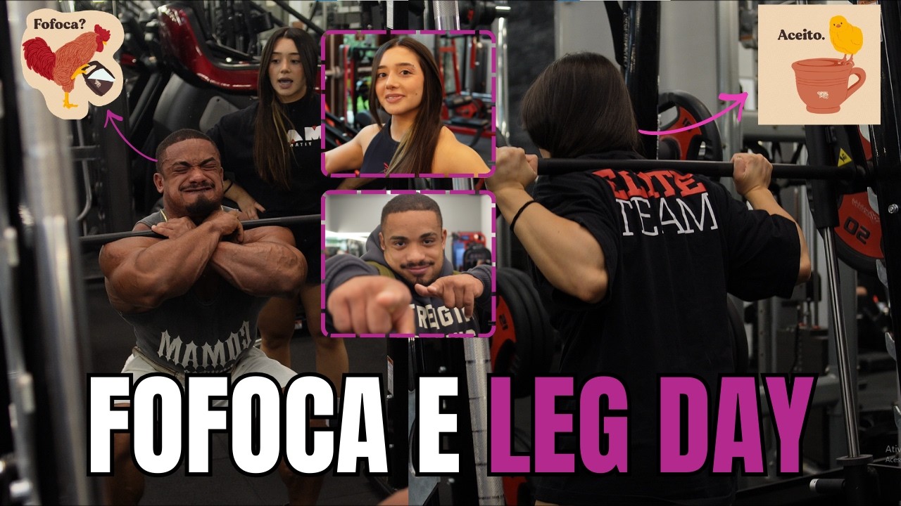 TREINO DE RESENHA COM O GNOMO E ESTÍMULO EM PERNA