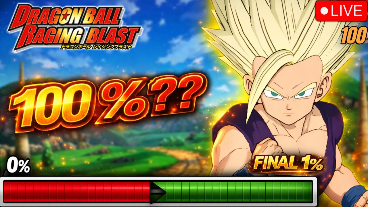 The FINAL 1% of Dragon Ball: Raging Blast (100% Attempt)