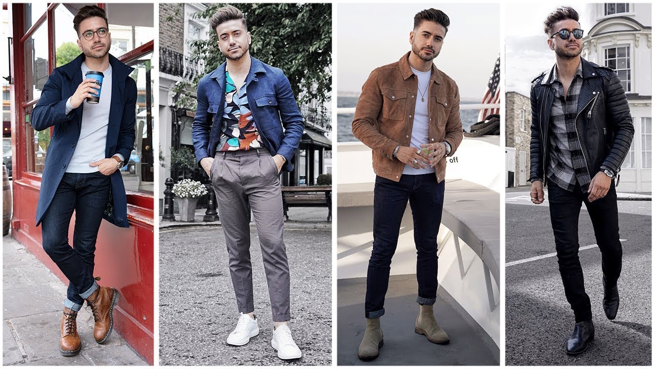4 Easy Outfits for Guys |  Men's Fashion Inspiration Lookbook 2019 | Alex Costa