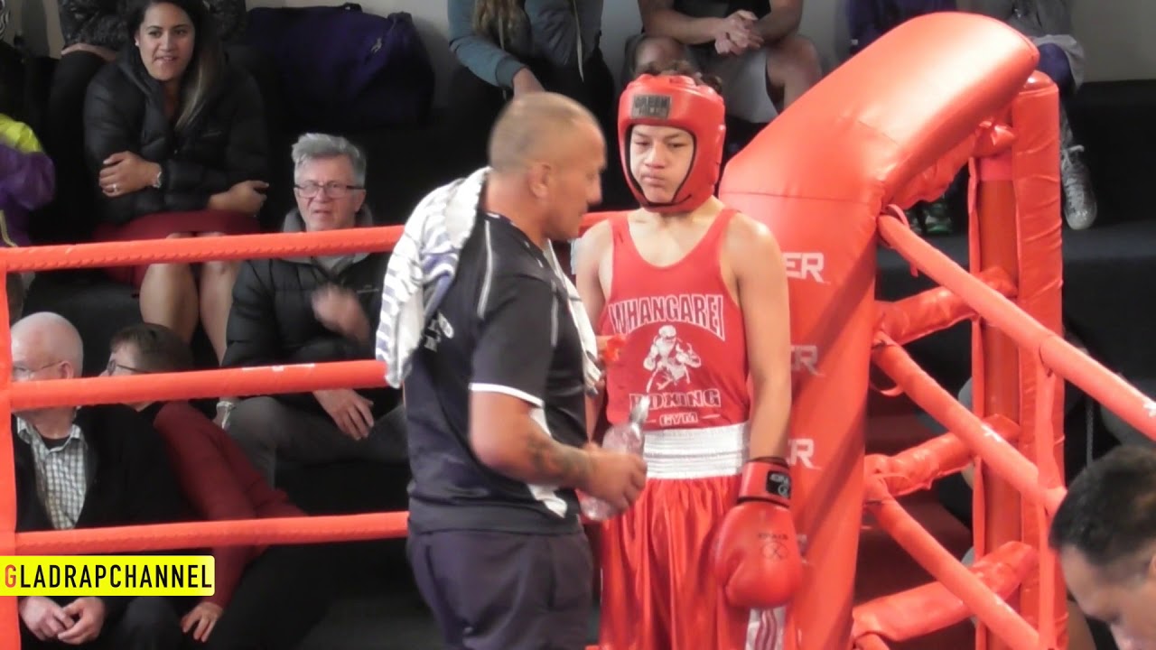 Fight 1 - Jack Samson vs Manu Hohaia - Akld Boxing Tournament @ ABA Stadium August 2017