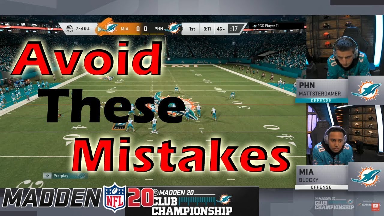 Avoid This HUGE Mistake Players Make In Madden 20 | Madden 20 Tips