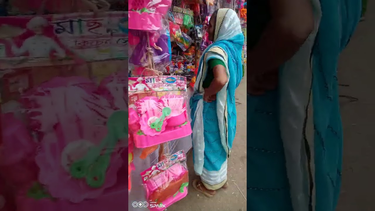 গাজীপুরের ঐতিহ্যবাহী ও প্রাচীন রথের মেলার শেষ পর্যায়ে একটু ঘুরা ঘুরি।#viralvideo #real #shortvideo
