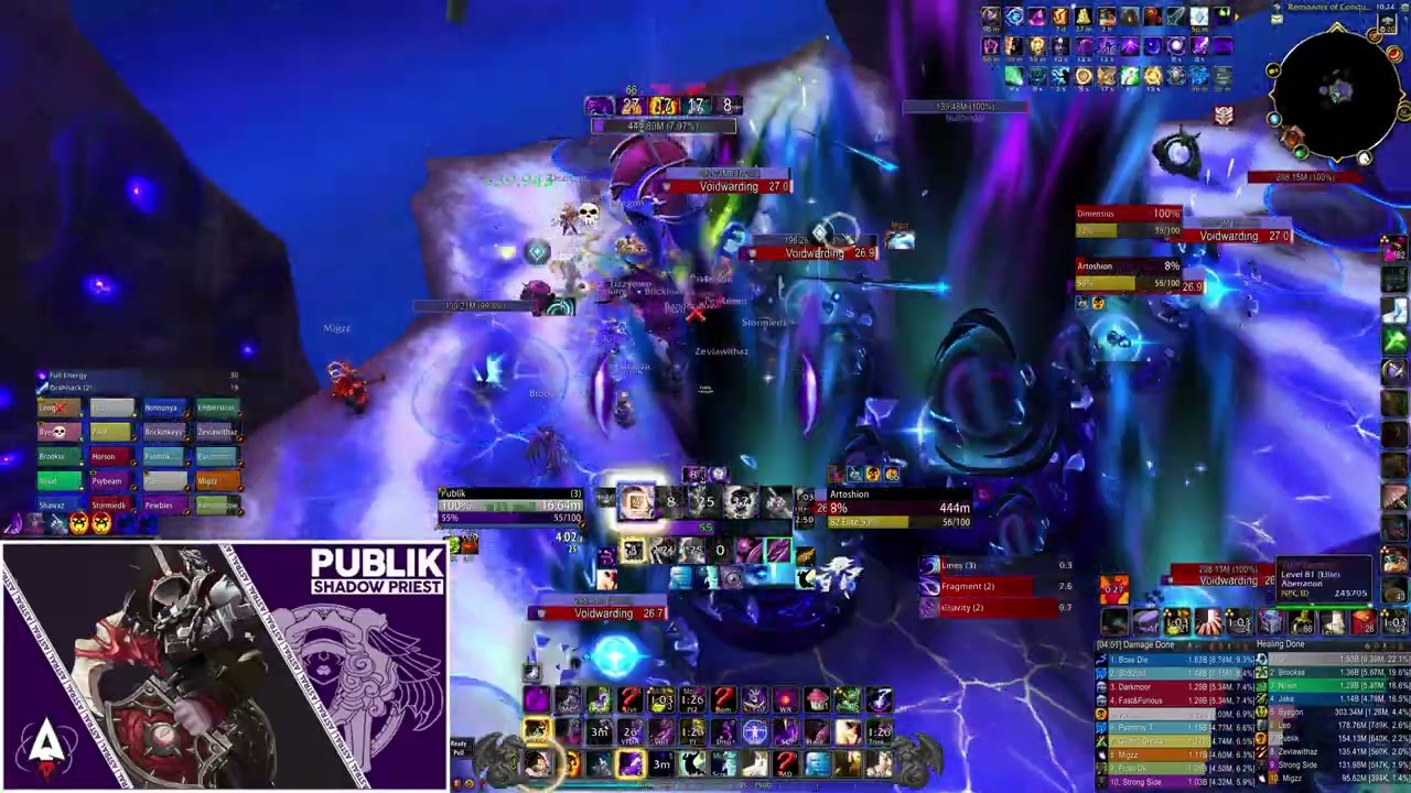 Mythic Dimensius - Shadow Priest Voidweaver PoV (11.2)