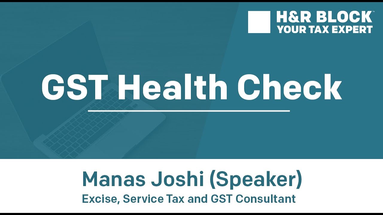 GST Health Check - Webinar on GST Audit