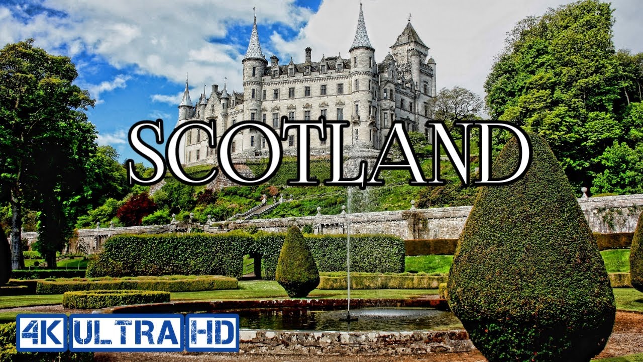 Scotland 4K - Meditate Soothingly Relaxation Film With Calming Music