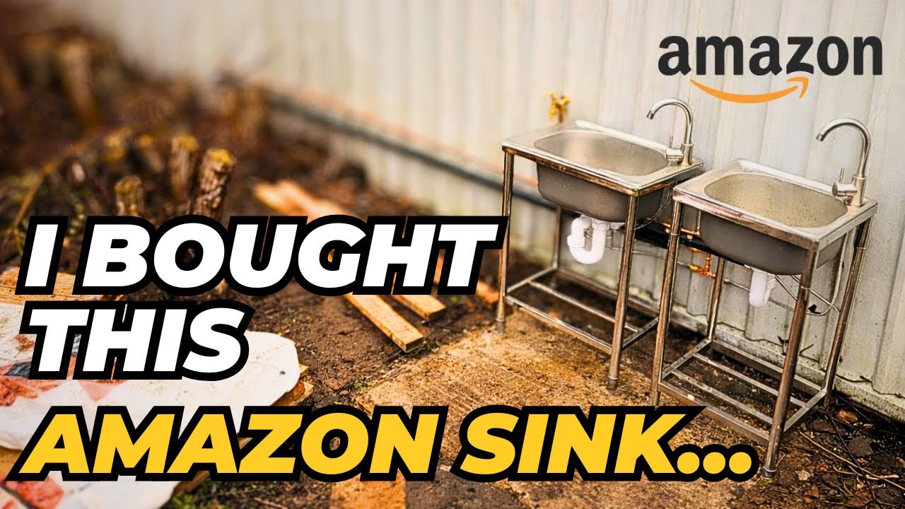 Раковина Amazon менее чем за 100 фунтов стерлингов с установкой на улице — стоило ли оно того??