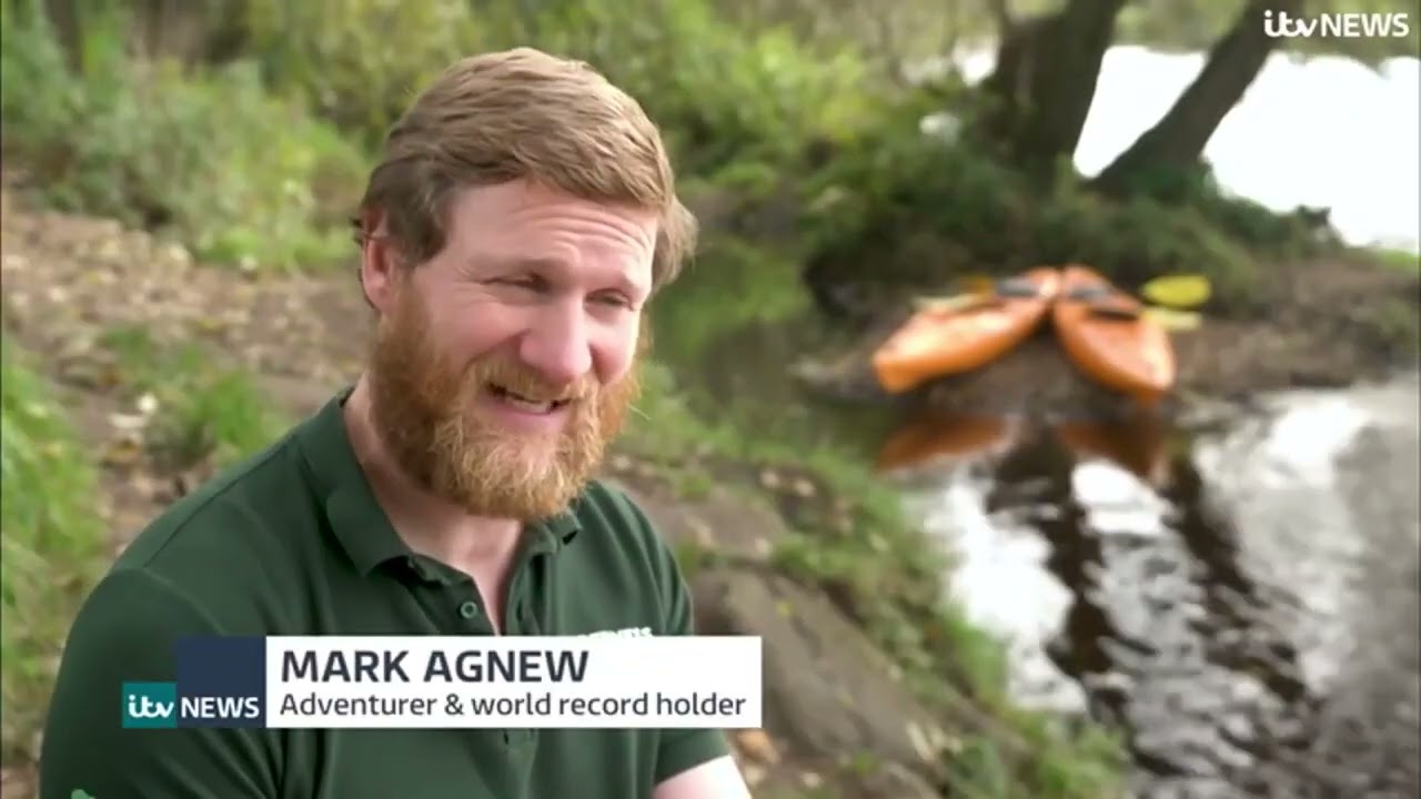 Epic Montage, Mark Agnew in the news - ITV, Sky, BBC, GB News - Kayaking the Northwest Passage